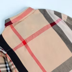 BURBERRY Classic Patchwork Check Webbing Printed Long-Sleeve Shirt Jacket - Image 3