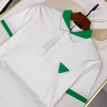 Bottega Veneta (BV) 2022 Spring-Summer New Men's Collared Polo Series - Image 3