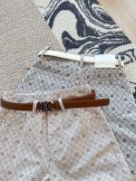 Celine 2025 Bestselling Heavy-Duty Jacquard Jeans (with Belt) - Image 9