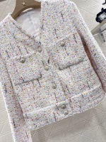 Chanel 2025 New Knitted Dress Pocket Coat - Image 3