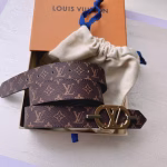 LV's latest embossed women's belt - Image 3