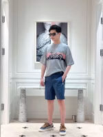 DIOR Sunflower Knitted Short-Sleeve Top - Image 3