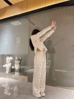 Fendi 2022 summer new style classic logo wide-leg pants - Image 3