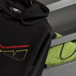 Fendi FF Classic Little Devil Eye Hoodie - Image 3