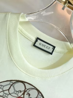 Gucci 2022 Early Spring Collection Brand Logo Printed Men's T-Shirt - Image 3