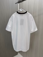 Gucci 2025 Red Collar Double G Snake Print Crew Neck T-Shirt - Image 3