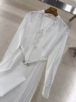 Gucci 2025 New Embroidered Silhouette Dress - Image 3