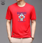 Gucci 2022 Latest Summer Men's Short-Sleeve Crew Neck T-Shirt - Image 3