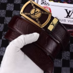 LV Louis Vuitton Original Order Men's Belt - Image 9