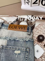 Loewe 2025 Summer New Men's Denim Shorts - Image 3