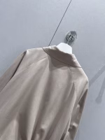 Loewe 2025 Early Spring New Style Lapel Zip Short Drawstring Jacket Coat - Image 2