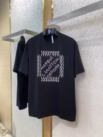 Louis Vuitton Embroidered Beaded Short-Sleeve T-Shirt - Image 3