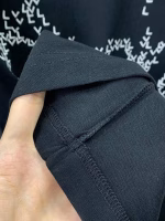 LV 2022 Summer Monogram Small Letter Pattern Printed Short-Sleeve Pure Cotton Couple T-Shirt (Unisex) - Image 2