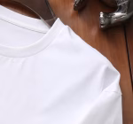 LV 2025 Early Spring Collection Colorful Monogram Starry Sky Rhinestone Short-Sleeve T-Shirt - Image 2