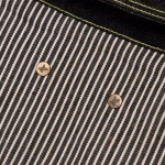 LV Deconstructed Patchwork Monogram All-Over Print Utility Denim Jacket - Image 2