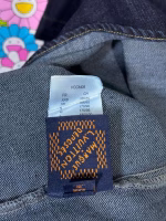 LV Louis Vuitton 2025 Rope Signature Letter Embroidered Short-Sleeve Shirt - Image 7