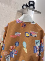 LV Louis Vuitton 2025 New Badge Print Flight Jacket - Image 2