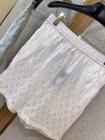 LV Louis Vuitton Ripple Jacquard Silk Shorts - Image 2