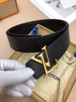 LV Louis Vuitton high imitation men's belt - Image 4
