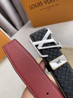 LV Louis Vuitton Classic Woven Belt - Image 7