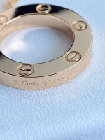 Love collection [色色R] large disc necklace - Image 6