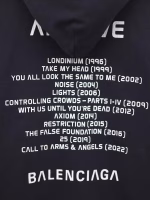 Balenciaga Inverted V Explosive Letter Hoodie - Image 7