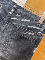 Givenchy Distressed Patch Jeans - Image 6