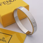 FENDI Bracelet, Black and White, High-end Customized - Image 2