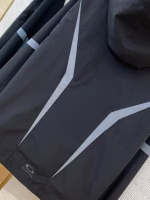 BLCG Balenciaga Single Loop Embroidered Hooded Sports Windbreaker - Image 4