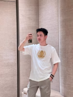 BURBERRY Golden Leaf Logo Short-Sleeve Top - Image 6