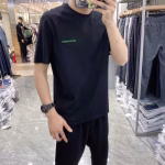 Bottega Veneta (BV) 2022 spring-summer new couple's short-sleeve T-shirt with letter logo print design - Image 8