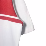 Celine Classic Short-Sleeve T-Shirt with Red Striped Logo - Image 4