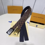 LV Double-Sided Monogram Canvas Tie-Dye Craft Belt - Image 8