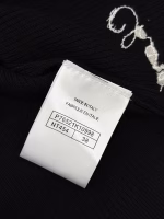 Chanel 2025 Early Spring Small Fish Embroidered Knitted Short-Sleeve Top - Image 4