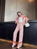 Chanel Runway Daisy Print Set - Image 4