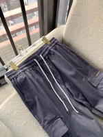 Original Chrome Hearts 2022 Spring/Summer Drawstring Casual Pants - Image 3