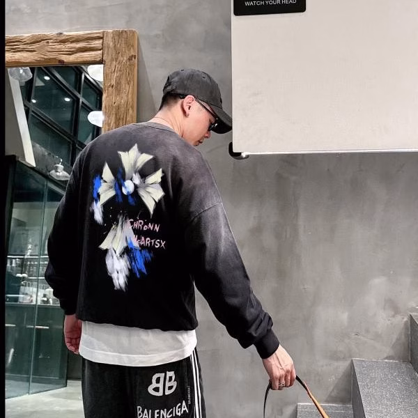 7 Chrome Hearts Official Website New Letter Printed Hoodie - Image 1