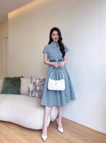 Dior 2022 Classic Monogram Dress - Image 8