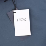Dior CD Four-Color Embroidered Badge Letter Short-Sleeve T-Shirt - Image 8