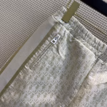 Dior Spring/Summer CD Limited Edition Gold Custom-Woven Taffeta Trousers - Image 4