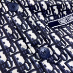 Dior Classic Monogram Logo Webbing Shirt, Jacket and Shorts Set - Image 4