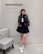 DIOR Jacquard Knit Mohair Cardigan - Image 8