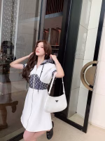 Dior New Hooded Zip Dress - Image 4