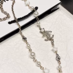 Chanel Five-Pointed Star Pearl Double C Choker - Image 8