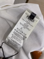 FENDI Chest Logo Embroidered Short-Sleeve T-Shirt - Image 4