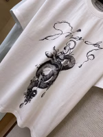 GIVENCHY Year of the Snake Printed Short-Sleeve T-Shirt - Image 4