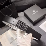 VERSACE 4.0cm Saffiano Leather Belt - Image 4