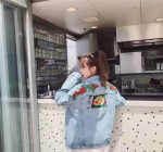 Gucci Embroidered Print Denim Jacket - Same Style as Lu Han and Peng Yuyan - Image 4