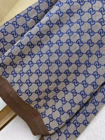 GUCCI Double G Jacquard Stand-Collar Jacket Coat - Image 8