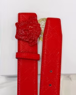 VERSACE Full-Print Embossed Belt - Image 6
